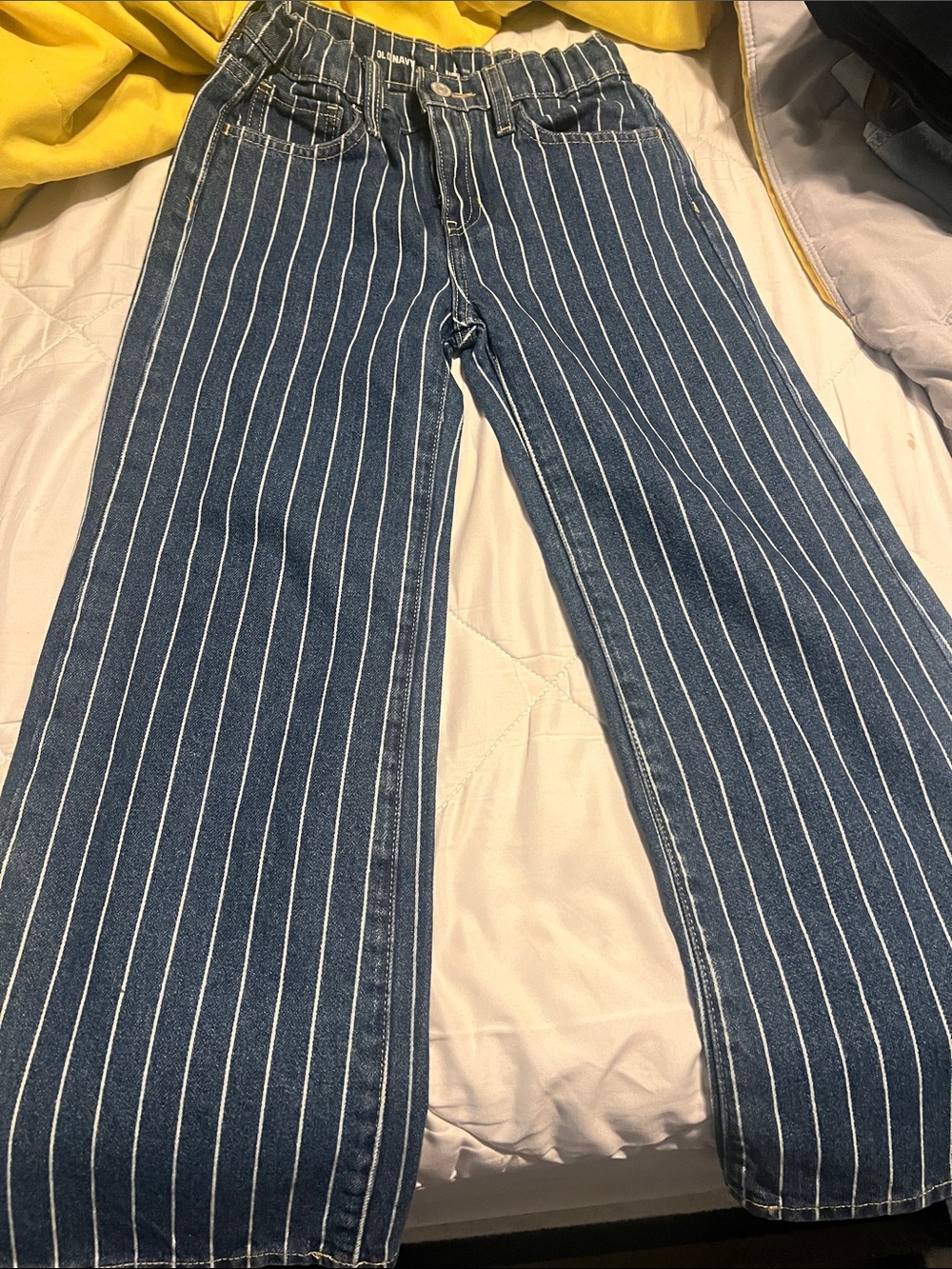 Old Navy Blue Pinstripe Kids' Jeans